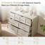Ensemble de commode 6 tiroirs 2 pièces-1544971728