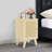 Modern Bamboo Bedside Table For Bedrooms, Dormitories-575697485
