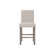 Modern Farmhouse Counter Height Bar Stools, Set of 2 with Soft Cushioned Seats and Nailhead Detailing
