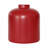 Cole and Grey Ceramic Wide Red Decorative Vase