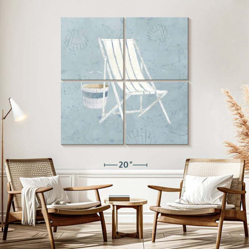 Aletra Serene Seaside I, H 57 po x l 57 po