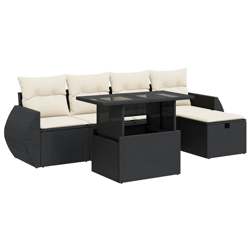 Ensemble de canapé de jardin Vidaxl PE