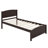 Platform Bed With Headboard And Footboard.-709233048