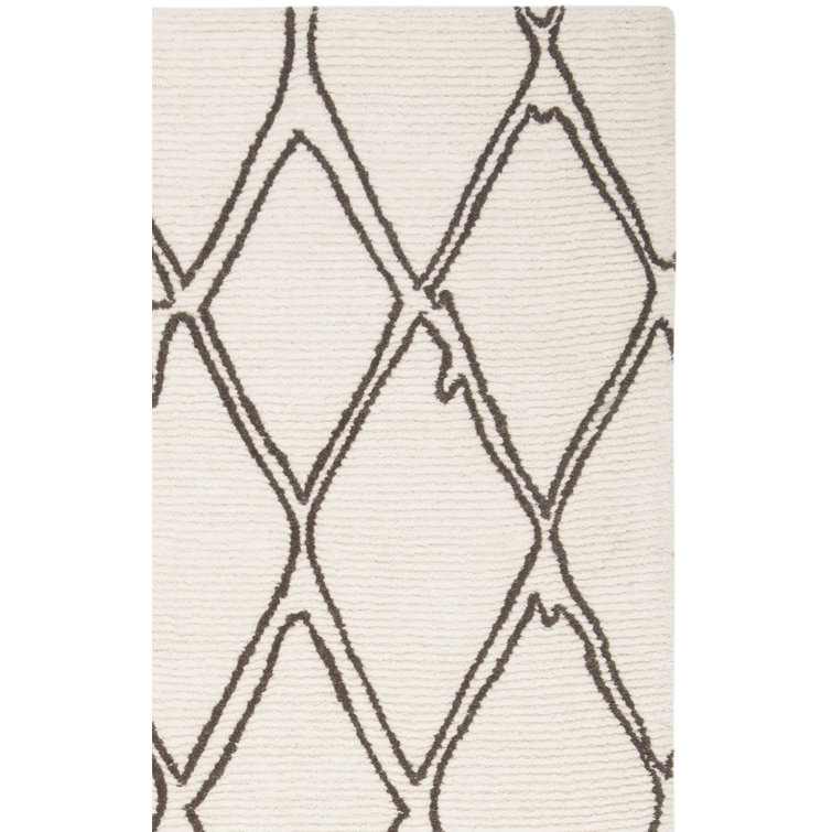 Samaira Hand Tufted Wool Geometric Rug
