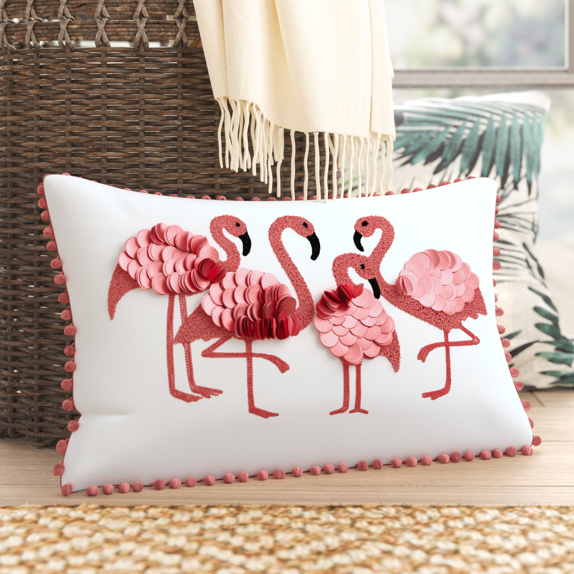 Flamingo pillow store