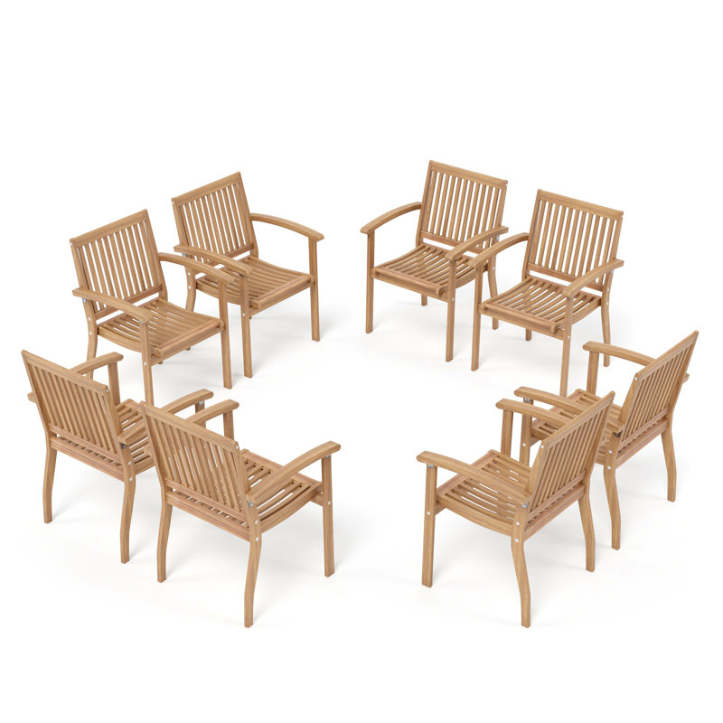 Chaise de salle à manger d'extérieur Eldona
