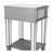 Hikeem 17.7 " W Nightstand