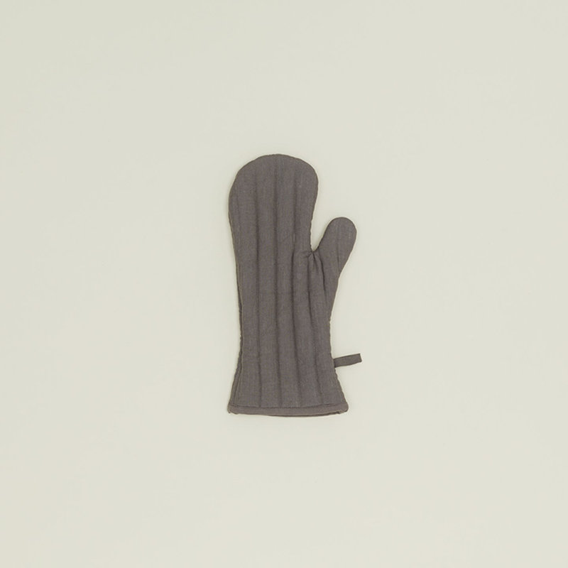 Hawkins New York Linen Oven Mitt, Gray