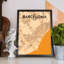 Barcelona City Map - No Frame Print-1447775598