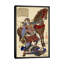Samurai And Horse - Painting on Canvas-56803384-56803380