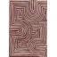 Tapis décoratif à motif tourbillon moderne-1103400202