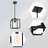 Joseth Dimmable Lantern Square / Rectangle Chandelier