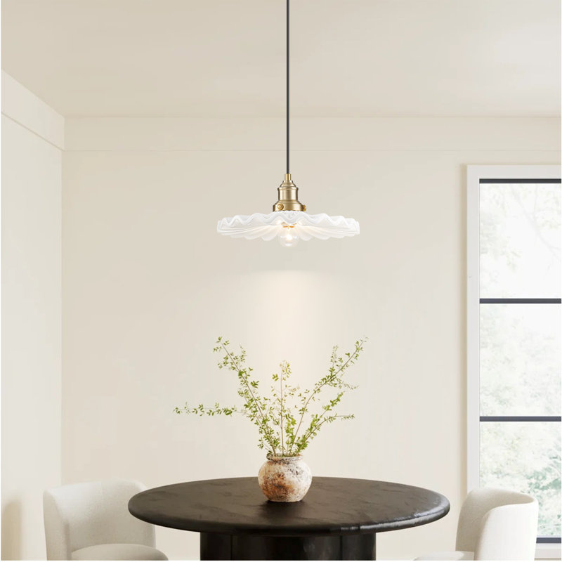 Suspension moderne avec lumière
