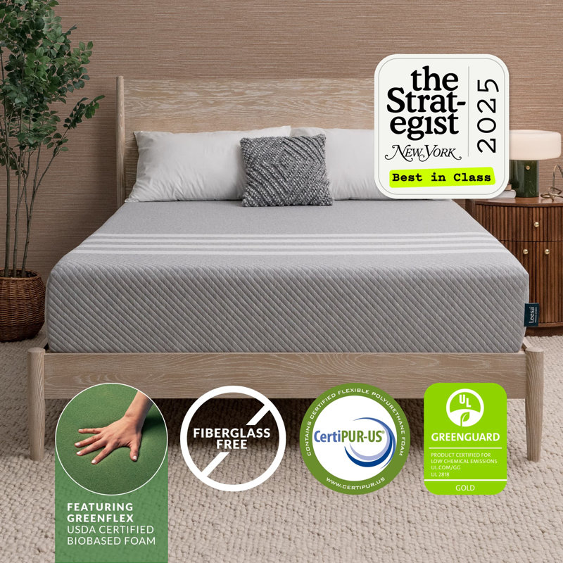 Matelas moyen hybride 11 po Leesa, Très grand