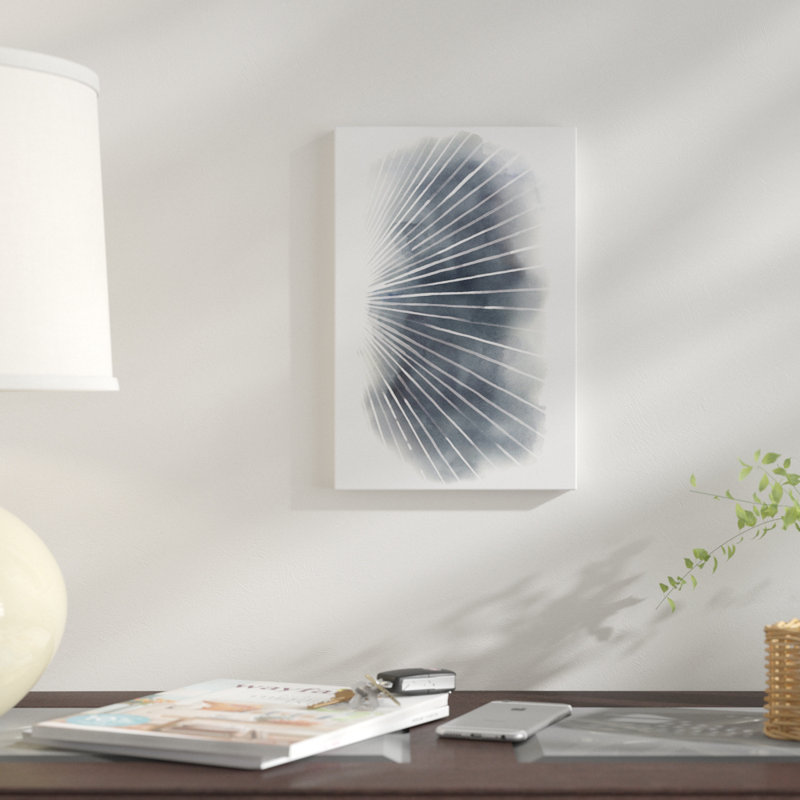 «Rays II», reproduction sur toile, H 60 po x l 40po x P 1,5 po, Toile tendue, Pas de tapis