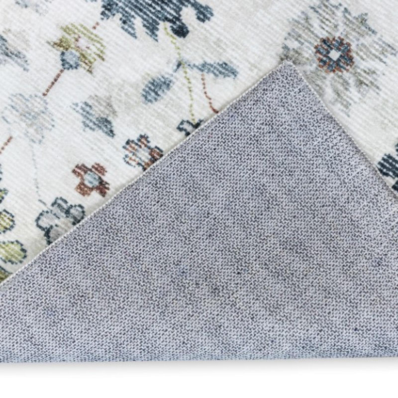 Tapis moderne à motif antidérapant et lavable Brio, Tapis de couloir 2 pi 5 po x 7 pi