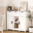 35.4" Wide Sideboard with 3 Drawers and 3 Adjustable Shelves, Cabinet with 2 Doors, Accent Cabinet-106349614