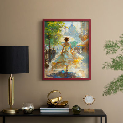 «WOMEN Series DCCLxxIV», reproduction encadrée - bois massif