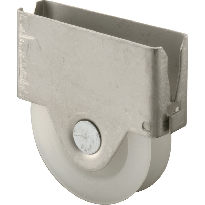 Prime-Line 1 in. Nylon Wheel in Aluminum Housing Sliding Screen Door Roller