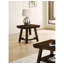 Table basse simple en bois massif Hascal