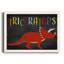 Triceratops - reproduction d'art sur toile-1927038819-1927038842