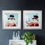 " Dapper Snowman I " 2 - Pieces-2090581194-2090581195-2090581192