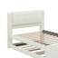 Lit plateforme double avec lit gigogne et lit gigogne double