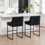 Tabouret de comptoir rembourré Charney-635709210