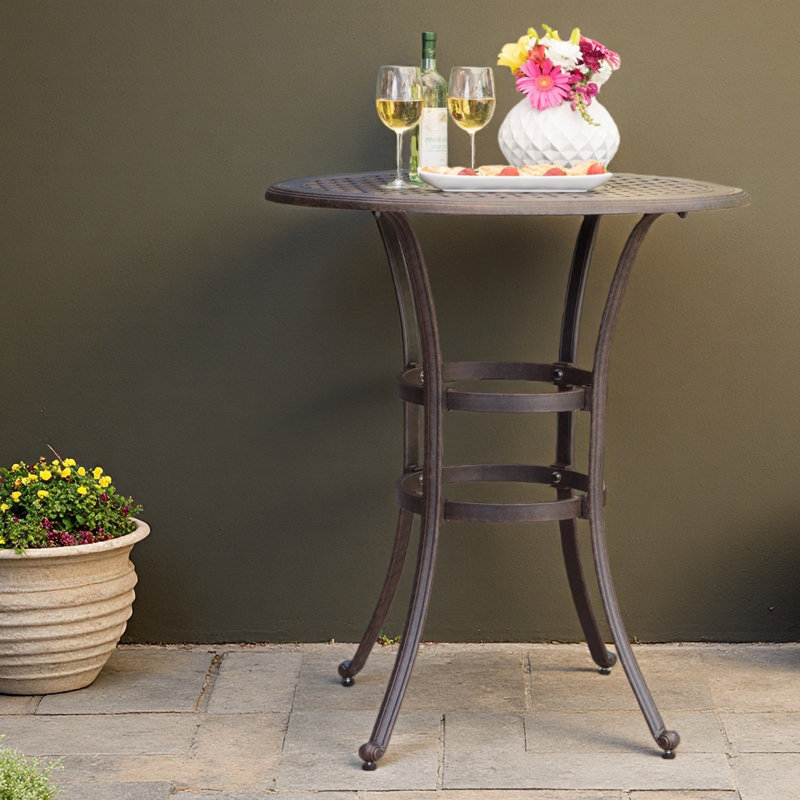 Cast Aluminium BAR TABLE
