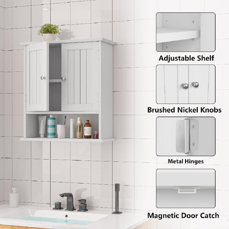 WALL-MOUNT CABINET FOR BATHROOMS