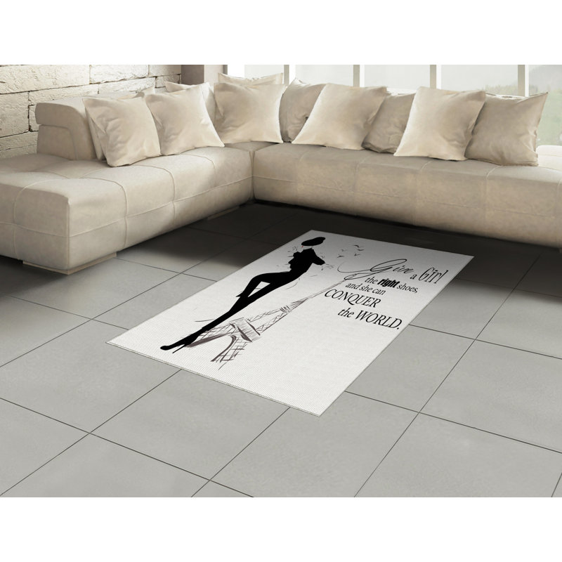 Tapis décoratif pour adolescent, Rectangle— 4 pi x 5 pi 8 po