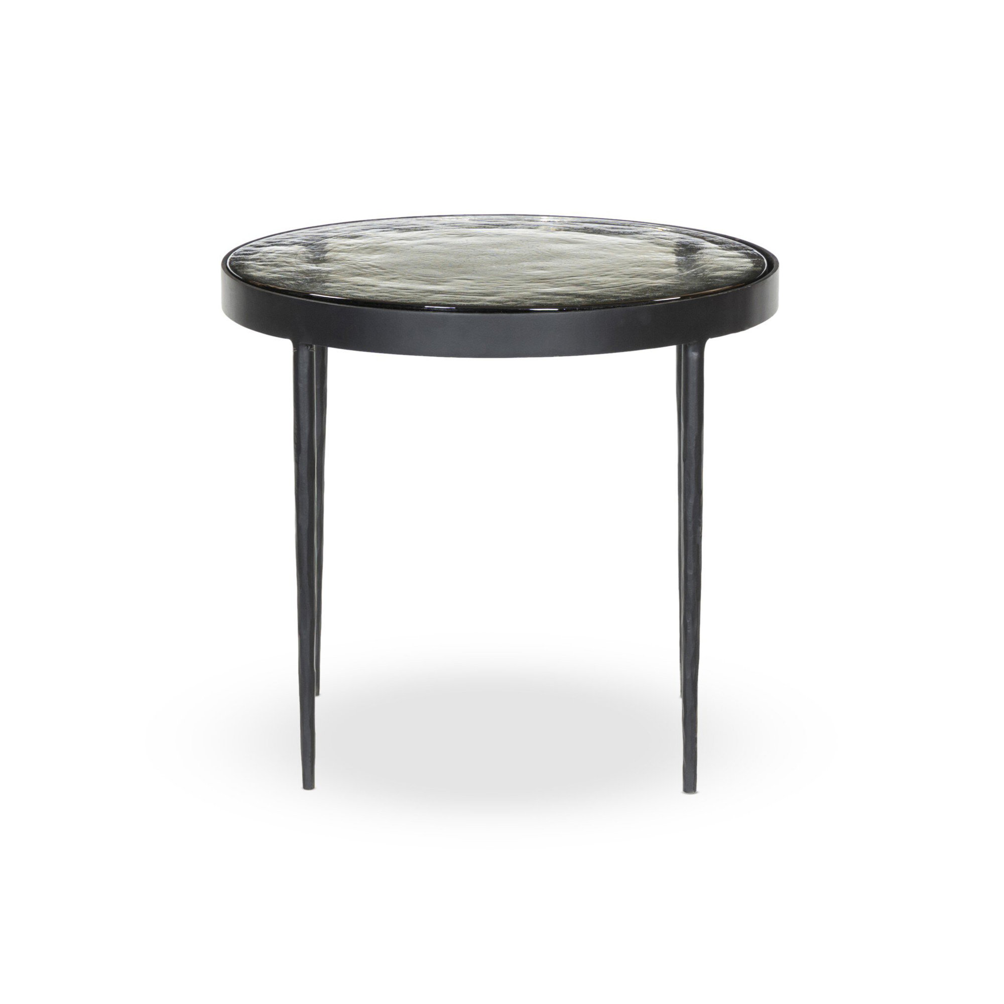 Carmen Single Coffee Table, 16.25" H x 20.5" L x 20.5" W, Clear
