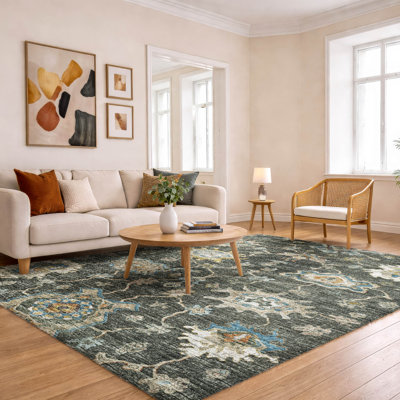 Premium Machine Washable Dream Shag ADS96 Ornate Rug