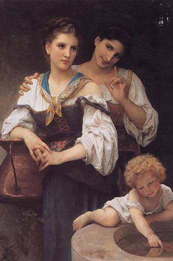« the secret », reproduction d’art, H 36 po x l 24 po x P 1,5 po