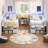 Corner Daybed Frame with 6 Drawers and Storage Bookcase Daybed with Charging Station and LED Lights-122632852-123467513