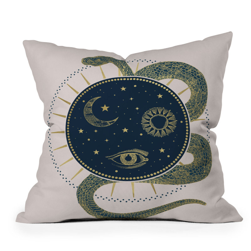 Coussin décoratif intérieur / extérieur en polyester , 26 po x 26 po