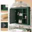 Armoire à pharmacie, armoire de rangement murale pour salle de bain, armoire murale moderne avec miroir et armoire d'entrée