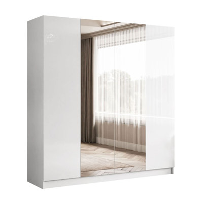 4 Door Manufactured Wood Wardrobe