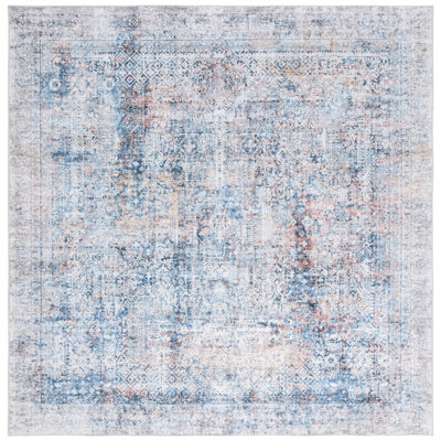 Sulley Monica Performance Machine Washable Abstract Rug