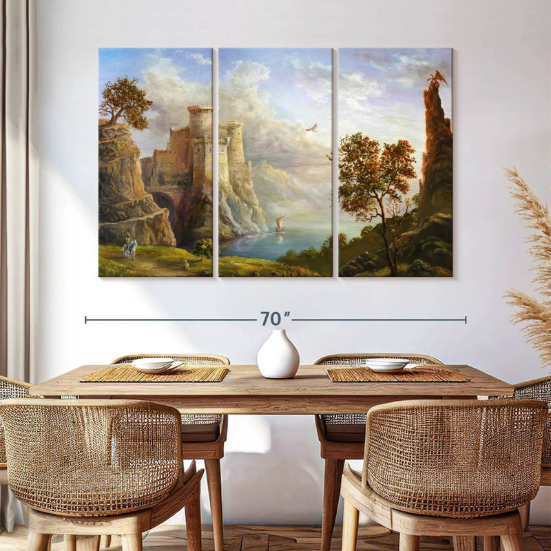 Lilie Fantasy Kingdom, 42" H x 65" W