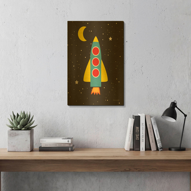 « Décollage » par Ann Kelle, décoration murale en métal, 40,6 x 61 cm, 16 po x 24 po