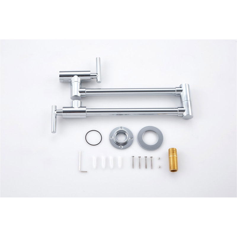 Robinet remplisseur mural, Chrome chrome