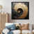 Black Picture Framed Canvas