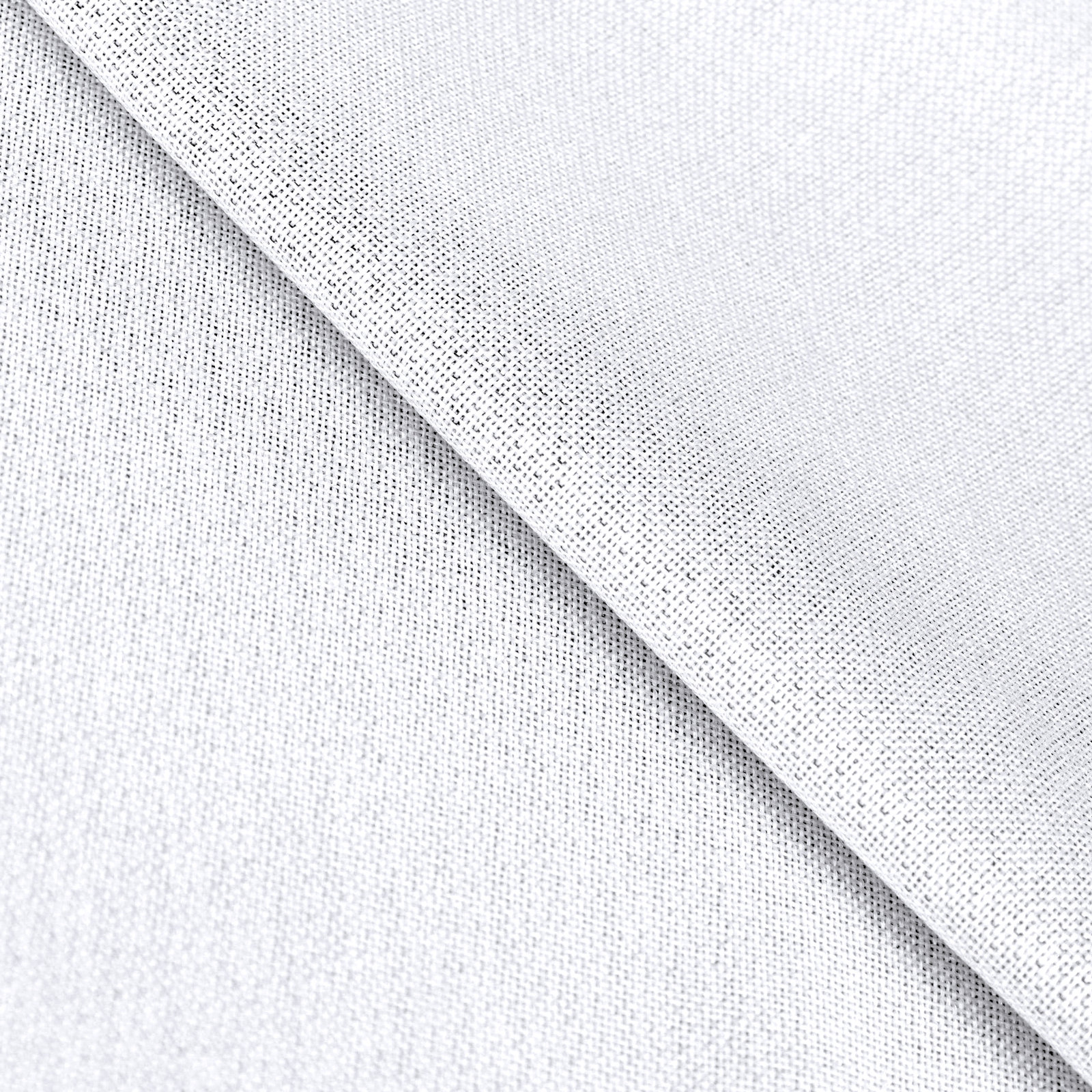 Linen Inspired Room Darkening Curtain Panel, Grommet 52" W x 84" L, Snow White