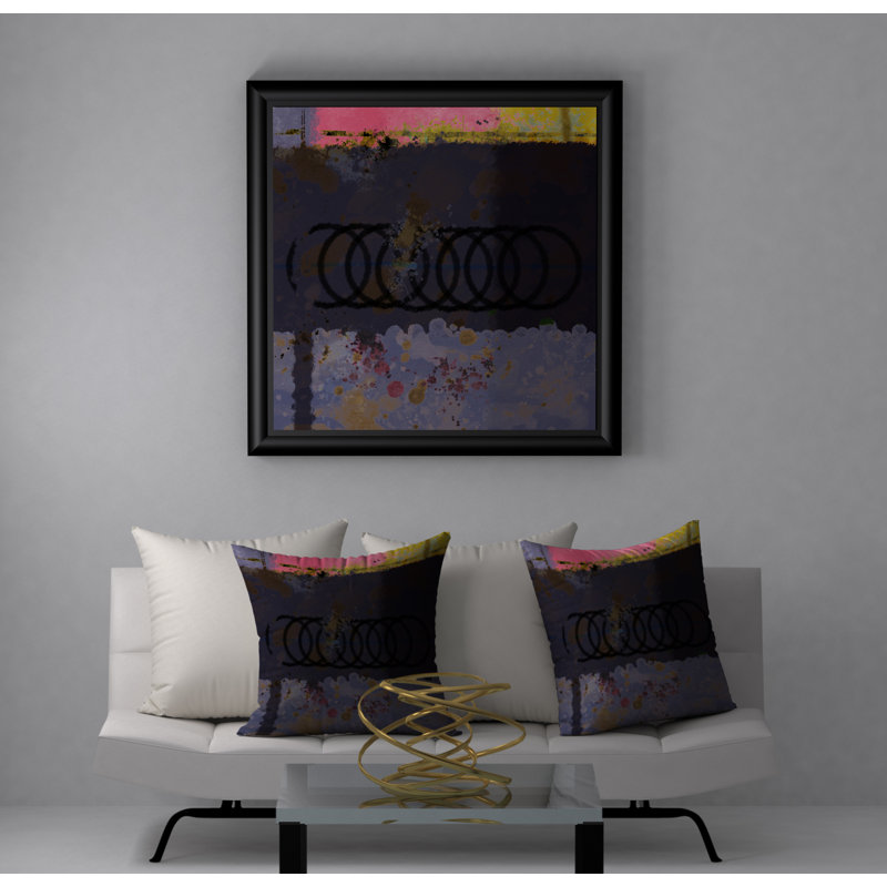  Housse de coussin carré et insert, H 24 po x l 24 po x p 6 po