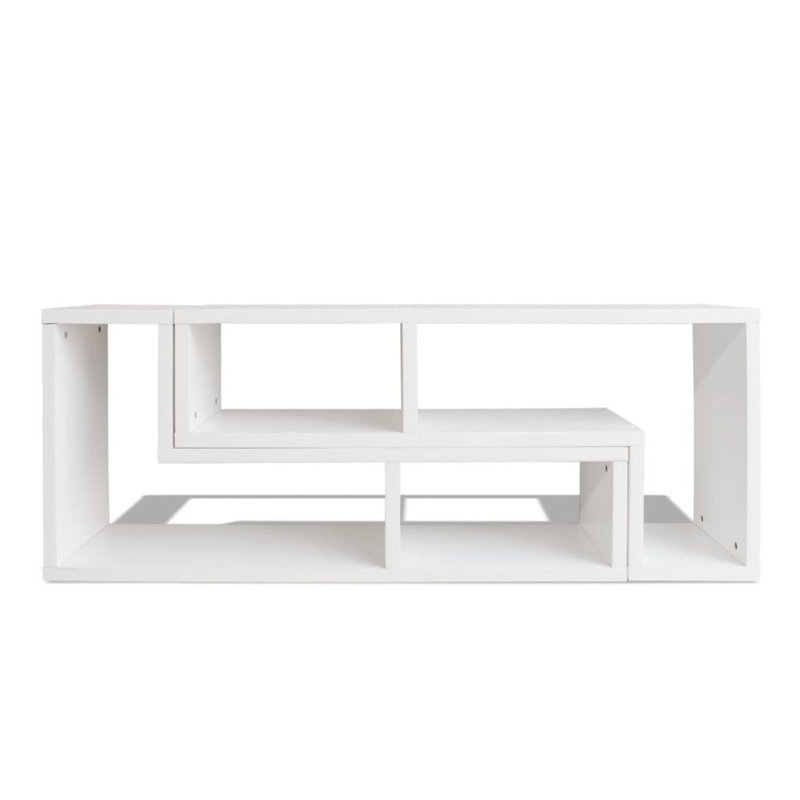Meuble télé vidaXL, Blanc