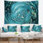 Tapisserie à motif fabuleux en polyester avec accessoires suspendus inclus-28489912