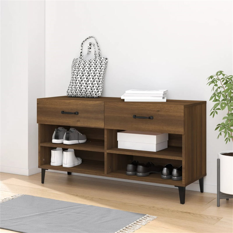 8 Pair Shoe Storage, Grey