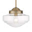 Luminaire suspendu de style école à 1 lumière Ingalls -1827169848-1827169849