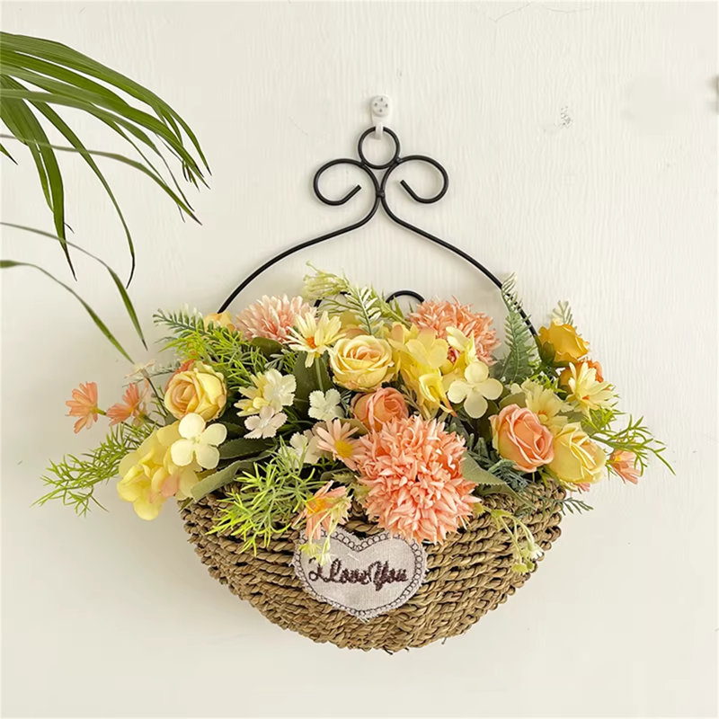 Wall-Mounted Artificial Flower